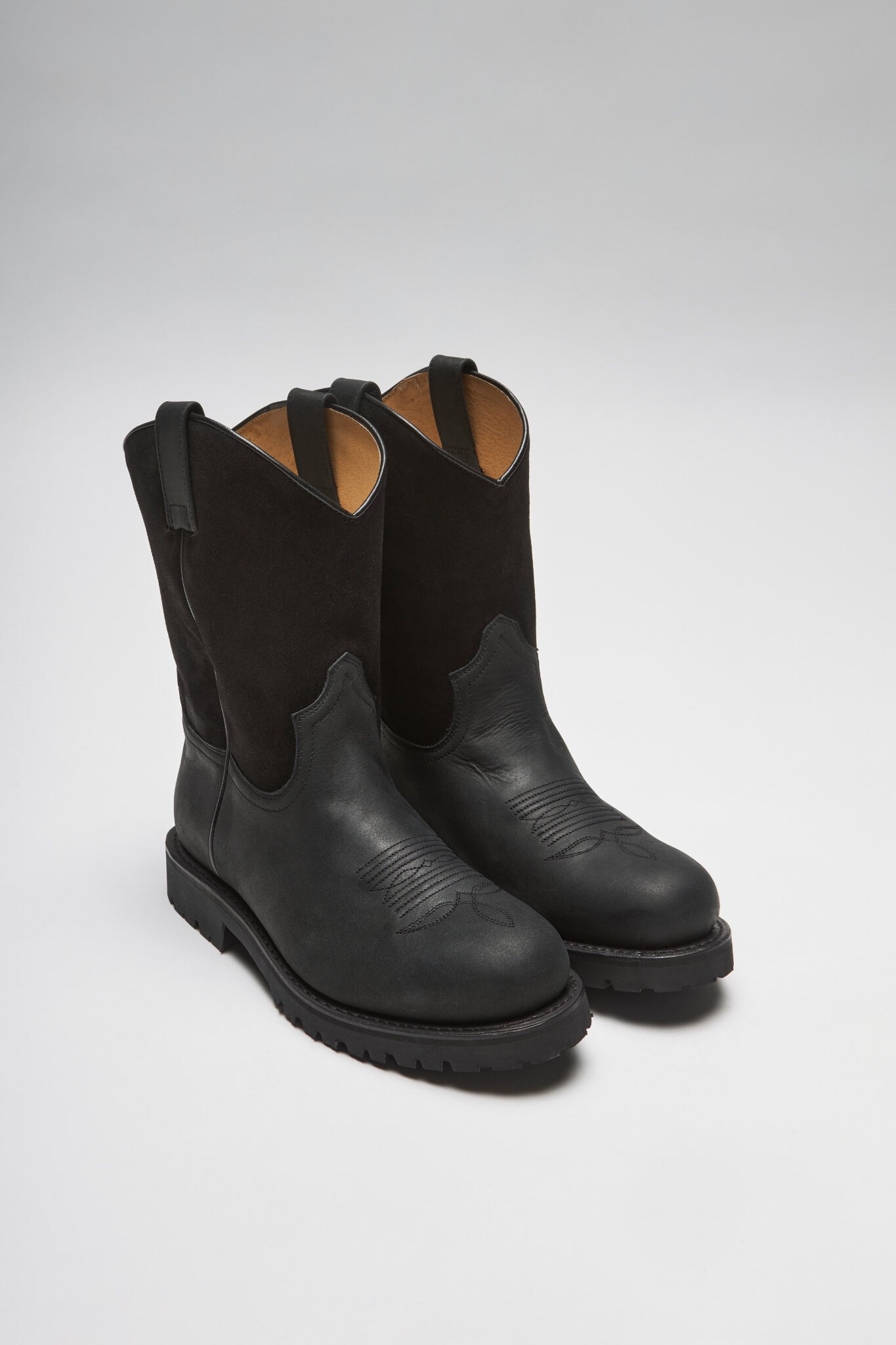 Black frye boots online